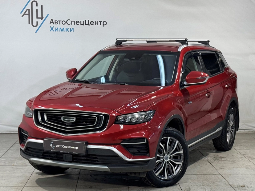 Автомобиль Geely Atlas Pro I поколение 1.5 AMT 4WD (177 л.с.) Flagship+ Красный 2022 с пробегом 70 000 км
