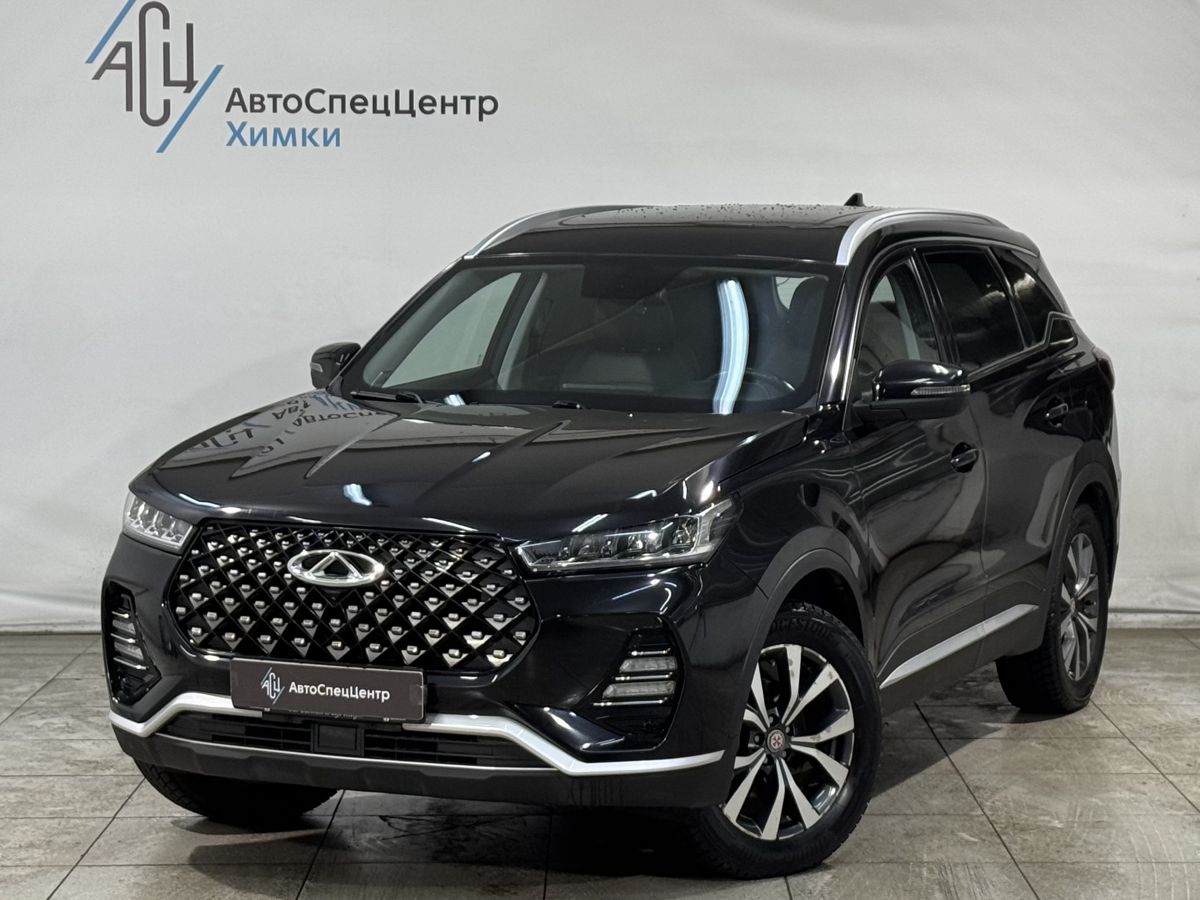 Автомобиль CHERY Tiggo 7 Pro I поколение 1.5 CVT (147 л.с.) Prestige (2020) Чёрный 2021 с пробегом 108 000 км