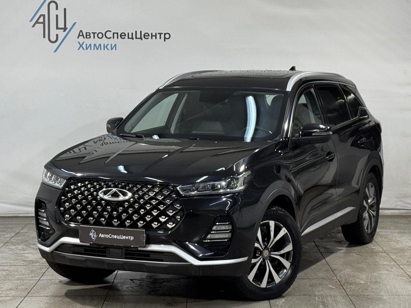 Автомобиль CHERY Tiggo 7 Pro I поколение 1.5 CVT (147 л.с.) Prestige (2020) Чёрный 2021 с пробегом 108 000 км