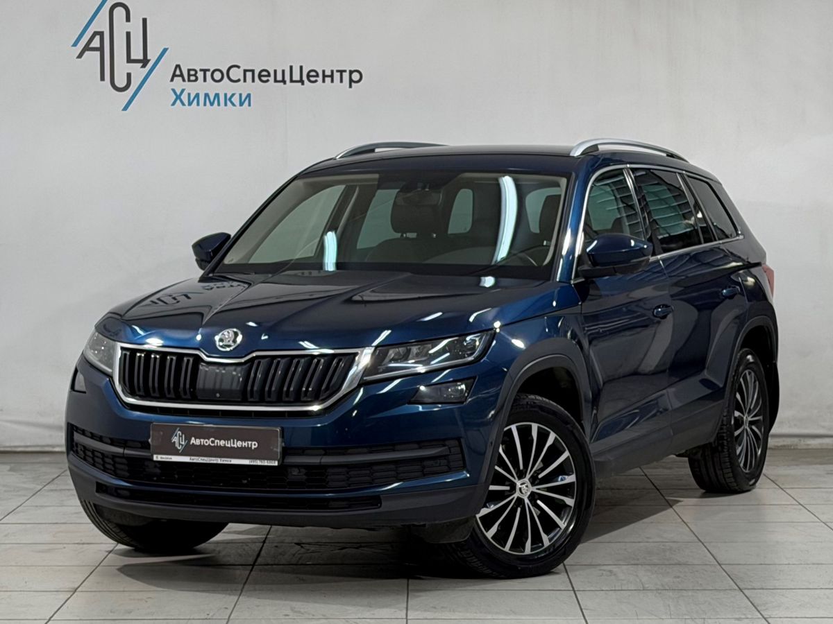 Skoda Kodiaq I поколение 2.0 AMT 4WD (180 л.с.) Style Серый 2017 с пробегом 105 000 км