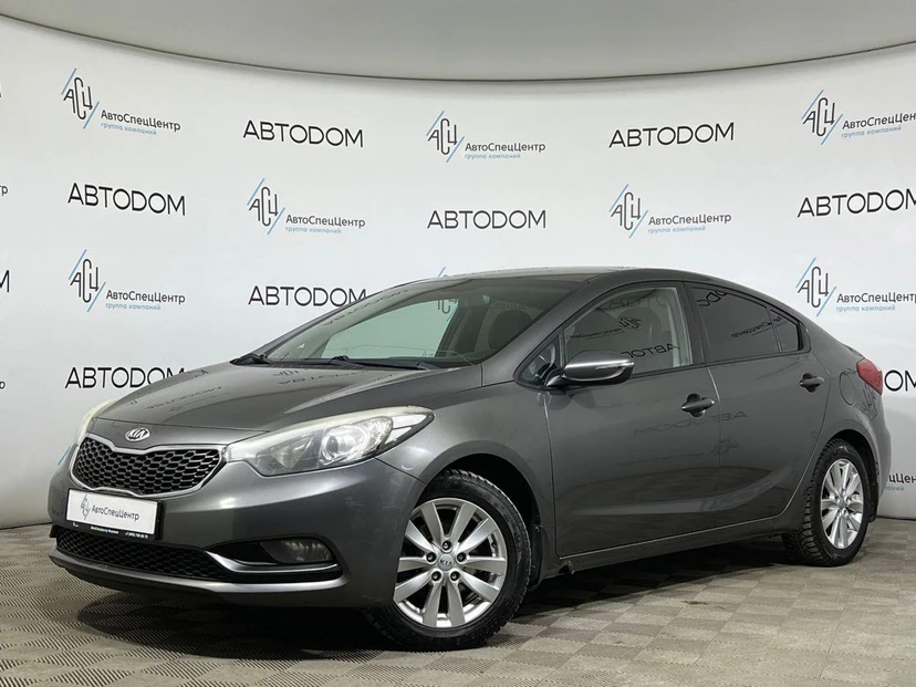 Автомобиль Kia Cerato III поколение 1.6 MT (130 л.с.) Comfort Серый 2013 с пробегом 144 124 км