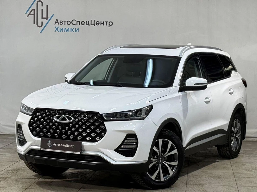 Автомобиль CHERY Tiggo 7 Pro I поколение 1.5 CVT (147 л.с.) Elite (2020) Белый 2022 с пробегом 48 000 км