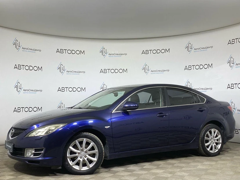 Mazda 6 II поколение (GH) 2.0 AT (147 л.с.) Touring Синий 2008 с пробегом 213 000 км