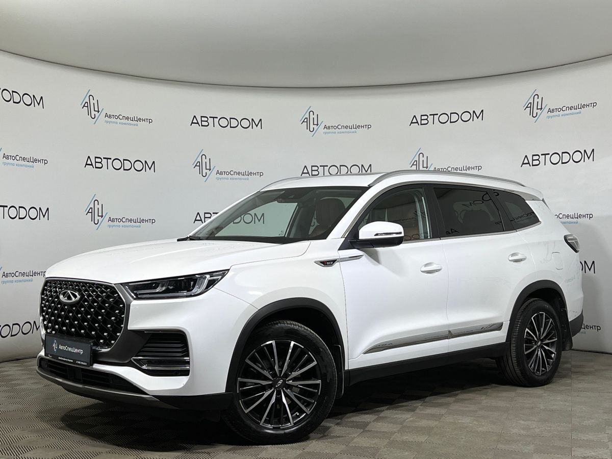 CHERY Tiggo 8 Pro Max I поколение 2.0 AMT 4WD (197 л.с.) Ultimate Белый 2023 с пробегом 84 525 км