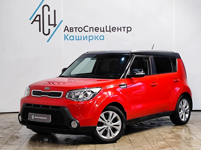 Автомобиль Kia Soul II поколение 1.6 AT (124 л.с.) Classic Красный 2014 с пробегом 98 074 км