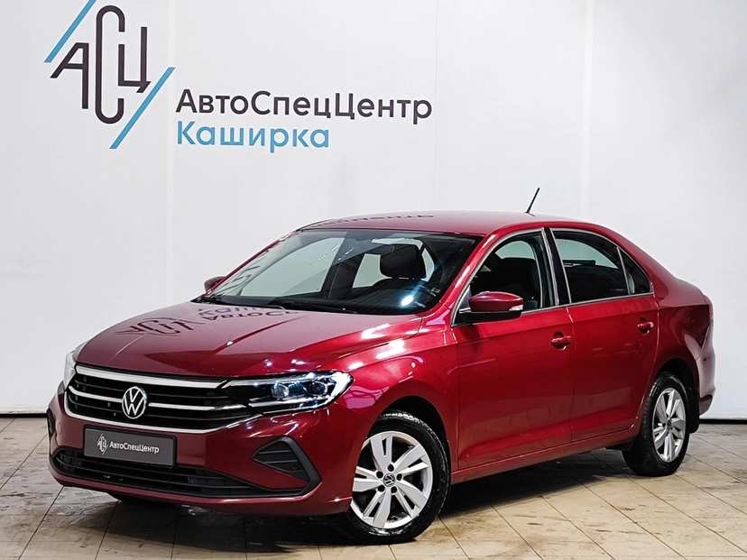 Автомобиль Volkswagen Polo VI поколение 1.4 AMT (125 л.с.) Exclusive Красный 2020 с пробегом 71 572 км