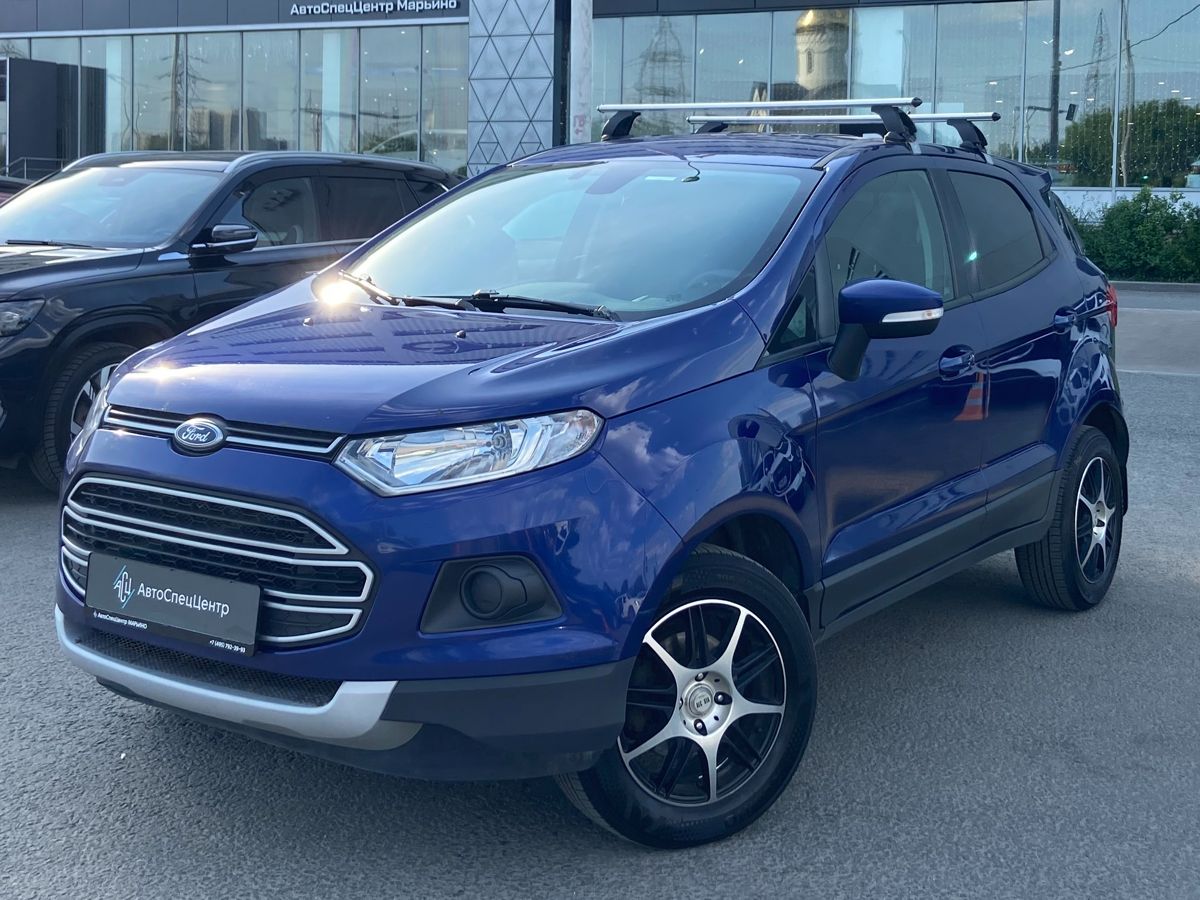 Ford EcoSport II поколение 1.6 MT (122 л.с.) Trend Синий 2018 с пробегом 201 765 км