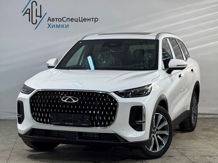 Автомобиль CHERY Tiggo 9 I поколение 2.0 AT 4WD (245 л.с.) Prime Белый 2025 новый