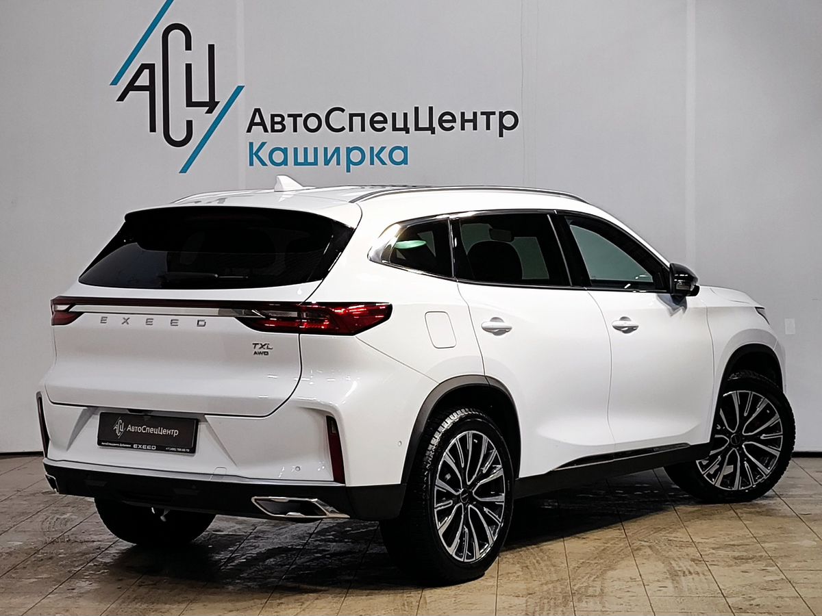 Автомобиль EXEED TXL I [2-й рестайлинг] 2.0 AT 4WD (197 л.с.) Flagship Белый 2023 с пробегом 4 804 км