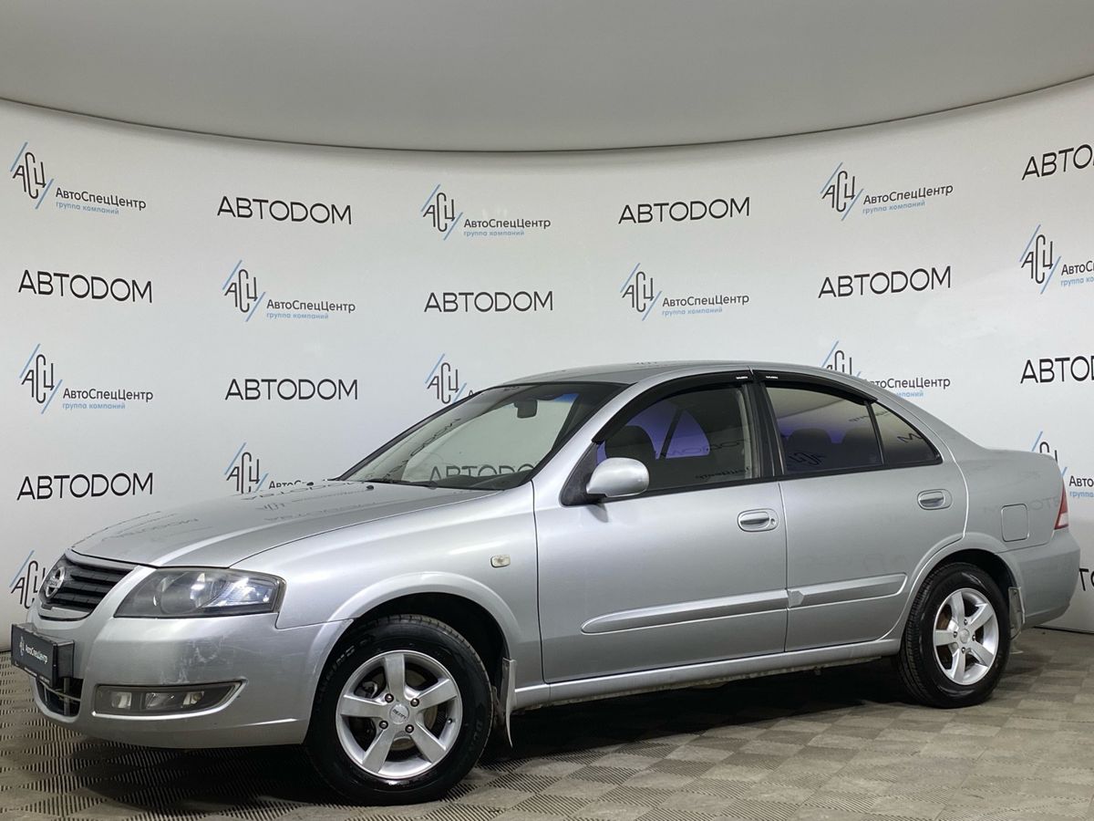 Nissan Almera Classic I поколение (B10) 1.6 MT (107 л.с.) Base Серебристый 2012 с пробегом 170 000 км