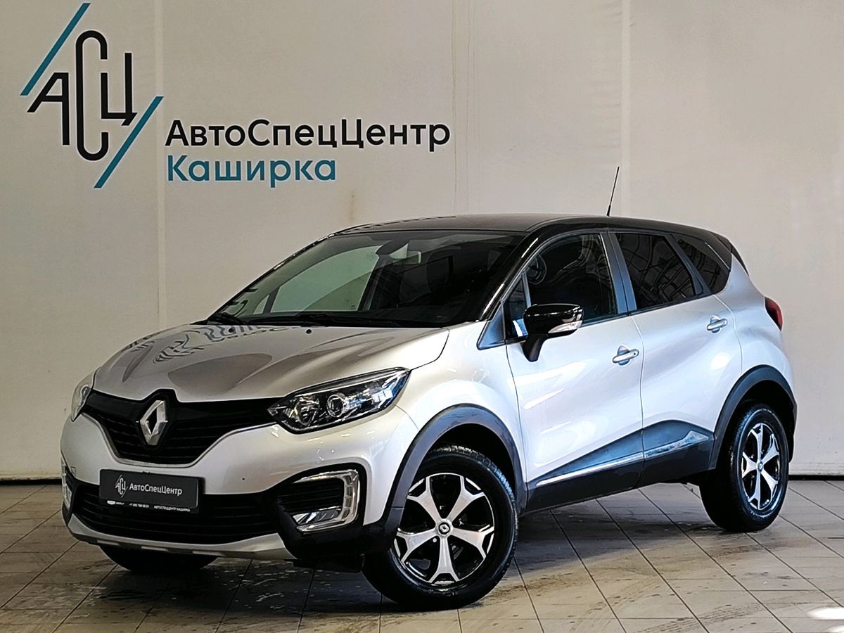 Renault Kaptur I поколение 1.6 MT (114 л.с.) Drive Серый 2019 с пробегом 92 235 км