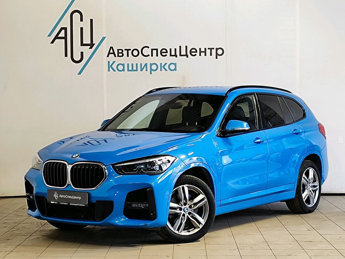 BMW X1 II (F48) [рестайлинг] 2.0 AT 4WD (192 л.с.) M Sport Синий 2020 с пробегом 145 166 км