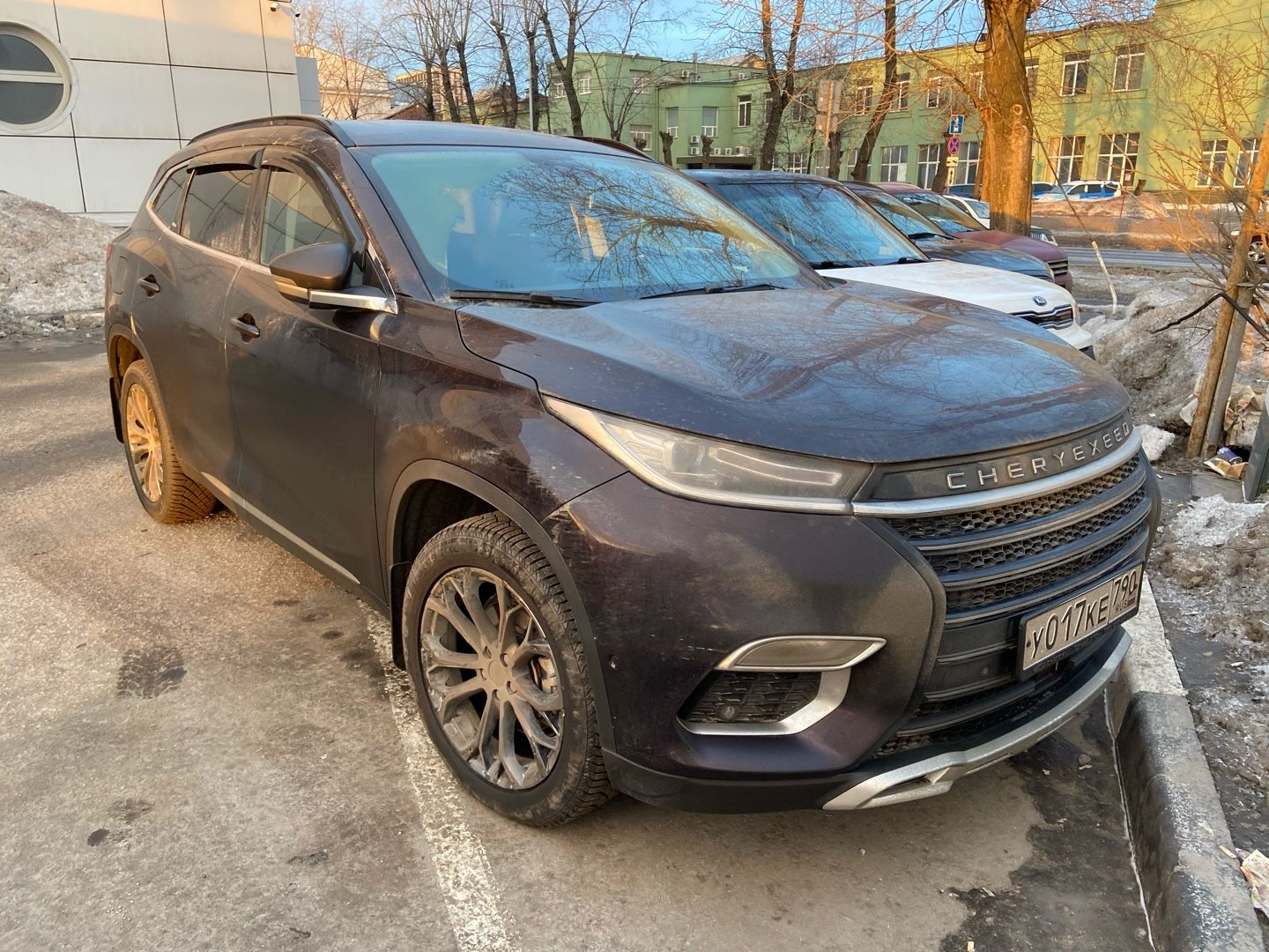Автомобиль EXEED TXL I поколение 1.6 AMT 4WD (186 л.с.) Flagship Фиолетовый 2021 с пробегом 48738 км