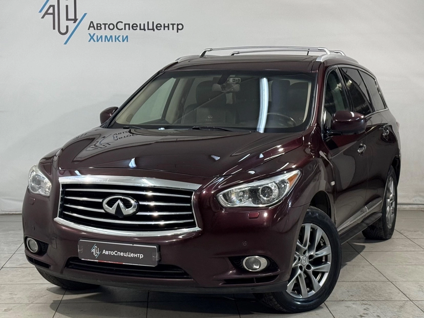 Автомобиль Infiniti JX I поколение 3.5 CVT 4WD (265 л.с.) Premium Чёрный 2013 с пробегом 195 000 км