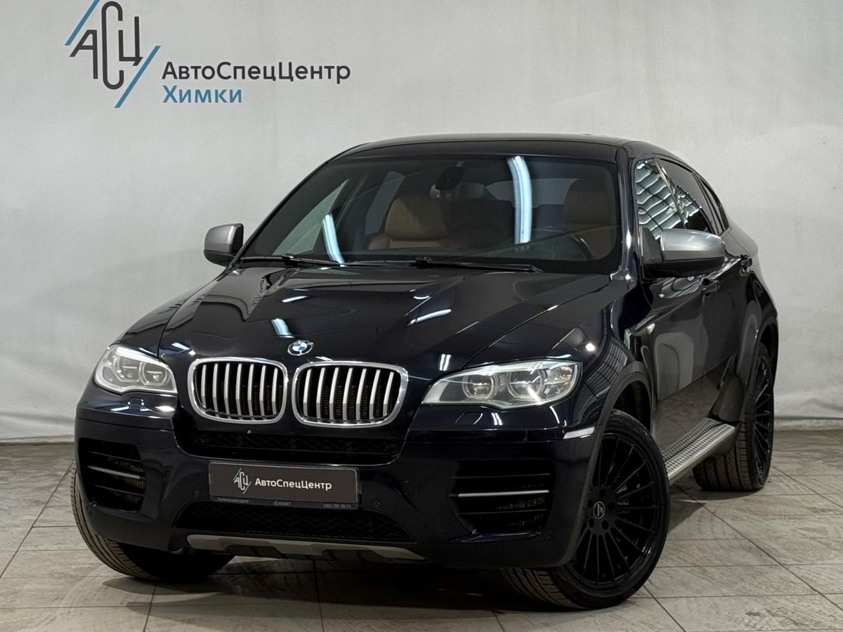 BMW X6 I (E71) [рестайлинг] 3.0d AT 4WD (381 л.с.) Base Чёрный 2013 с пробегом 215 000 км