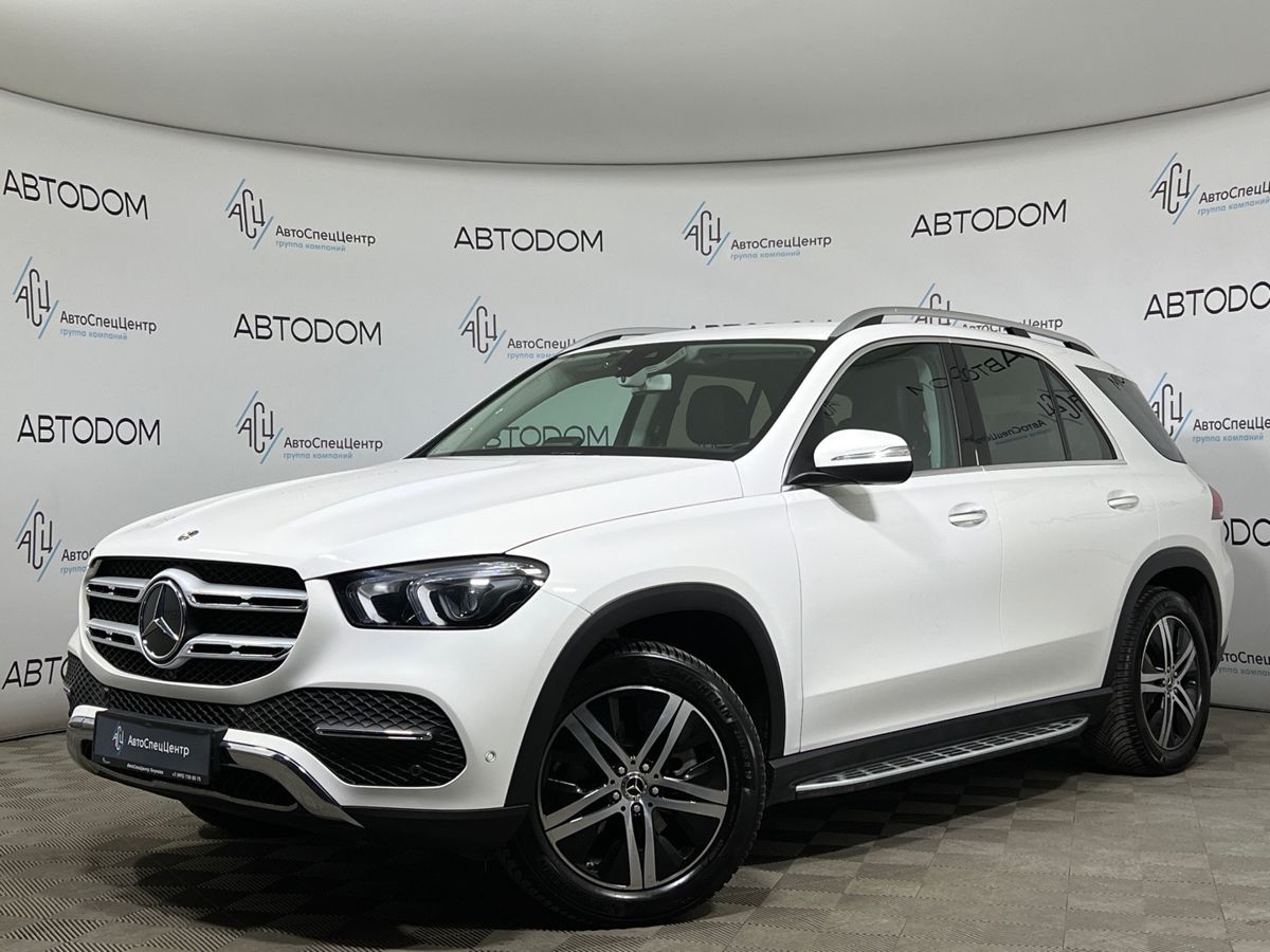 Mercedes-Benz GLE II поколение (V167) 300 2.0d AT 4Matic (245 л.с.) Premium Белый 2019 с пробегом 57 550 км