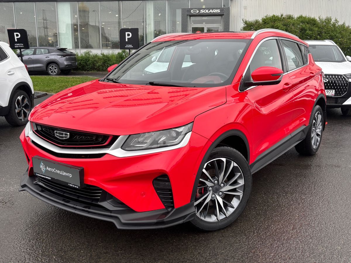 Geely Coolray I поколение 1.5 AMT (150 л.с.) Flagship Красный 2022 с пробегом 54 000 км