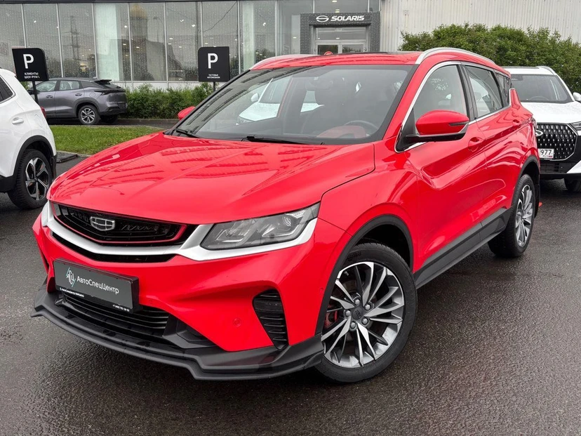 Geely Coolray I поколение 1.5 AMT (150 л.с.) Flagship Красный 2022 с пробегом 54 000 км