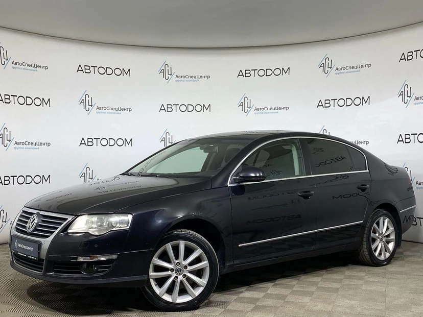 Volkswagen Passat VI поколение (B6) 1.8 AT (160 л.с.) Base Чёрный 2008 с пробегом 323 053 км