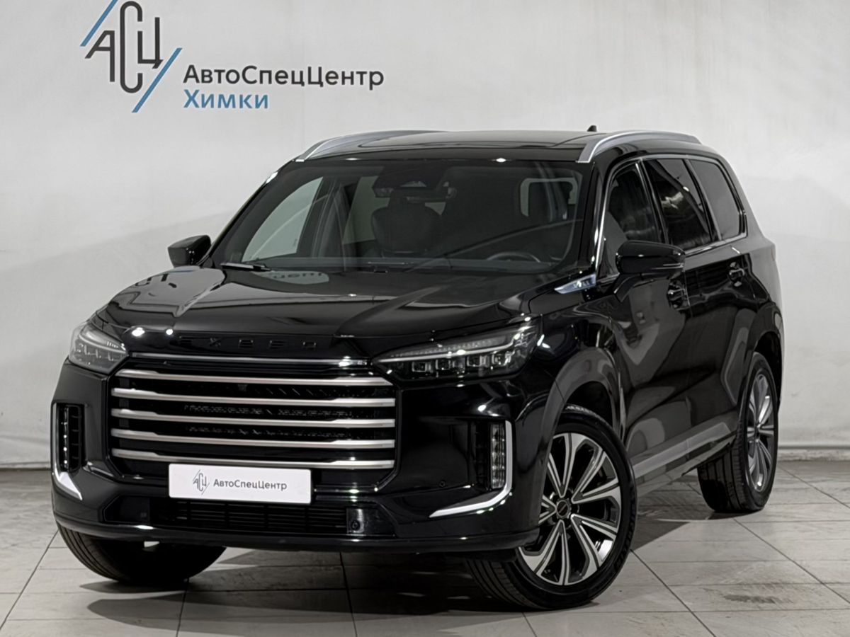 EXEED VX I [рестайлинг] 2.0 AT 4WD (249 л.с.) Президент 7 мест Чёрный 2024 с пробегом 11 000 км