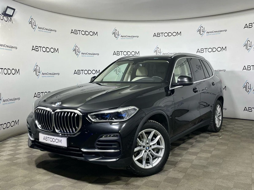 Автомобиль BMW X5 IV поколение (G05) 3.0d AT 4WD (249 л.с.) Exclusive Чёрный 2020 с пробегом 108 526 км