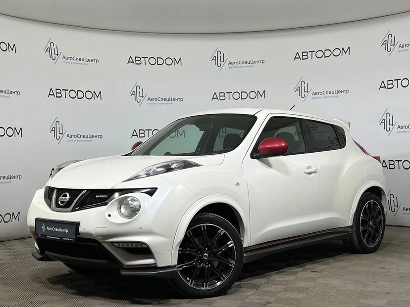 Nissan Juke I поколение (F15) 1.6 CVT 4WD (200 л.с.) Nismo Белый 2013 с пробегом 213 408 км