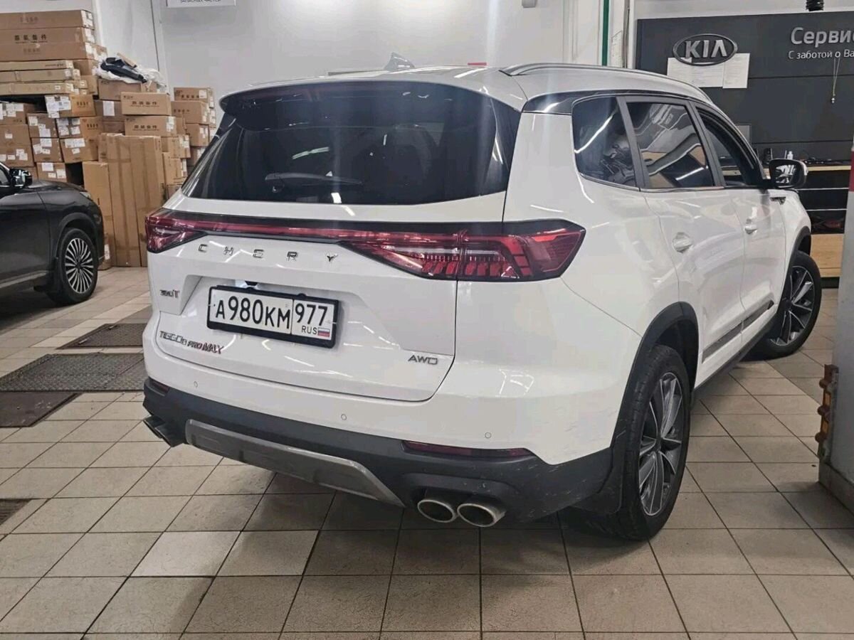 CHERY Tiggo 8 Pro Max I [рестайлинг] 2.0 AMT 4WD (197 л.с.) Ultimate Белый 2024 с пробегом 41 658 км