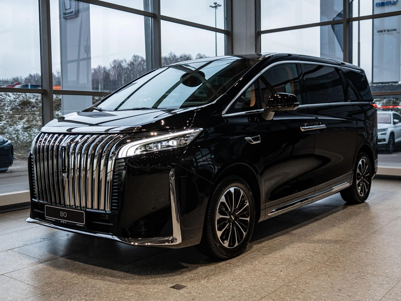 Автомобиль WEY 80 I поколение 44.28 kWh 1.5hyb AT 4WD (487 л.с.) Business Lounge Чёрный 2025 новый