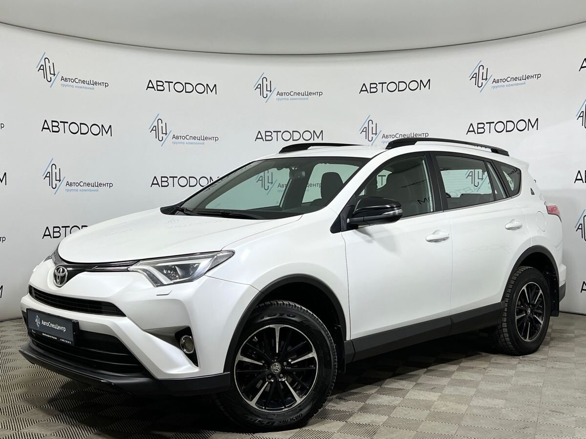 Автомобиль Toyota RAV4 IV (XA40) [рестайлинг] 2.5 AT 4WD (180 л.с.) 25th Anniversary Белый 2019 с пробегом 152 566 км