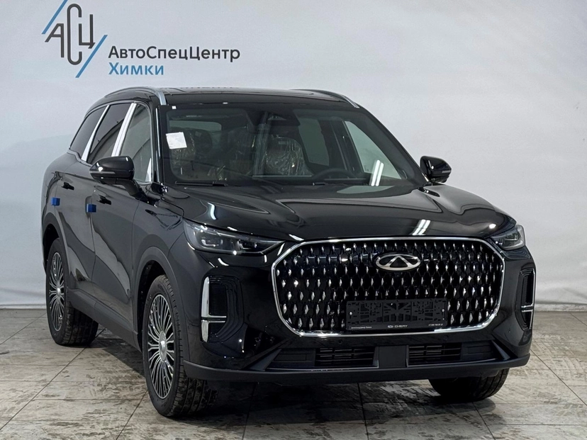 Автомобиль CHERY Tiggo 9 I поколение 2.0 AT 4WD (249 л.с.) Ultra Чёрный 2024 новый