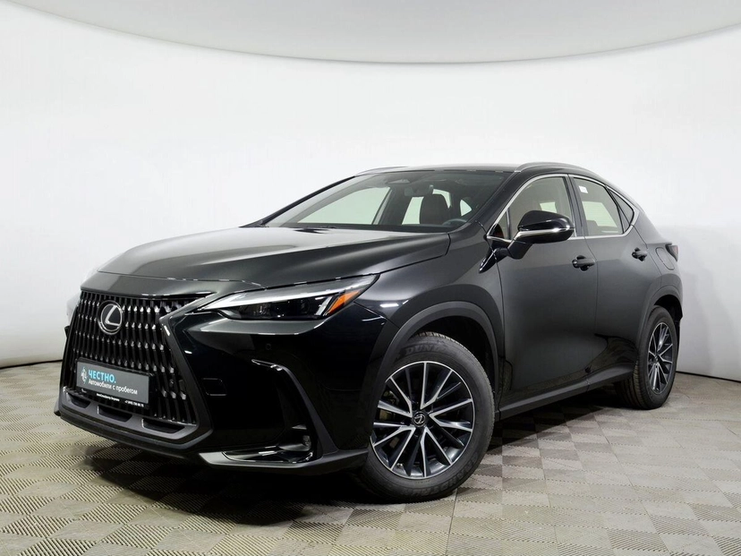 Автомобиль Lexus NX II поколение 2.5 AT 4WD (200 л.с.) Executive Чёрный 2022 с пробегом 3 029 км