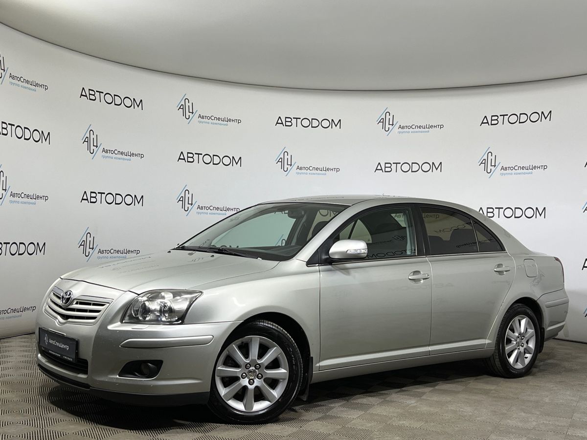 Toyota Avensis II [рестайлинг] 2.0 MT (147 л.с.) Сол Серебристый 2007 с пробегом 335 607 км