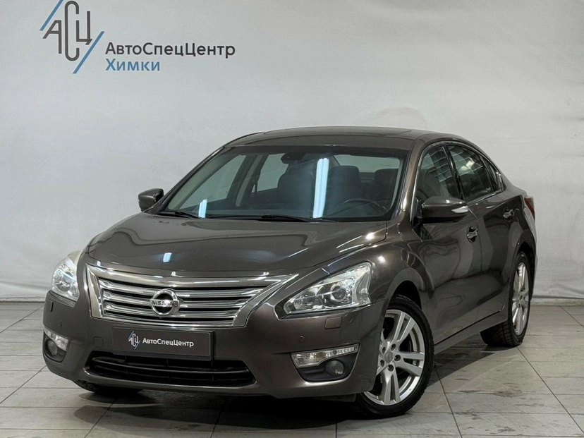 Автомобиль Nissan Teana III поколение (L33) 2.5 CVT (173 л.с.) Premium Коричневый 2014 с пробегом 152 000 км