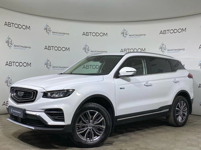 Автомобиль Geely Atlas Pro I поколение 1.5 AMT 4WD (177 л.с.) Flagship Белый 2024 с пробегом 26 500 км