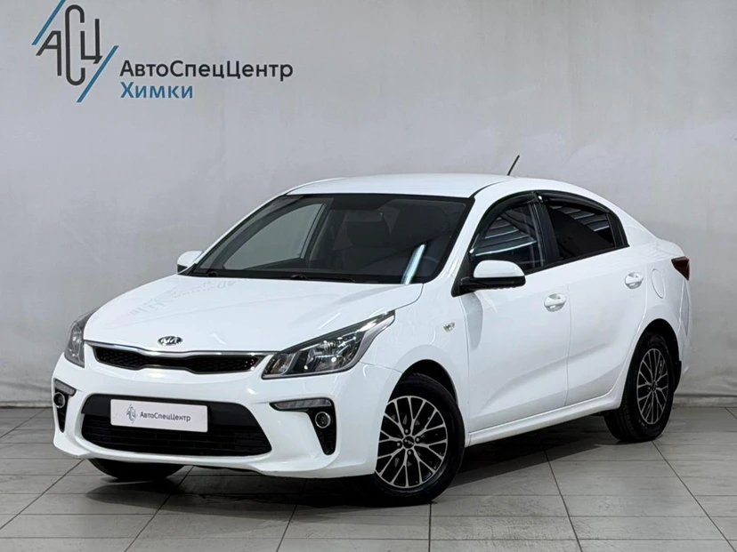 Kia Rio IV поколение 1.6 AT (123 л.с.) Prestige Белый 2019 с пробегом 132 000 км