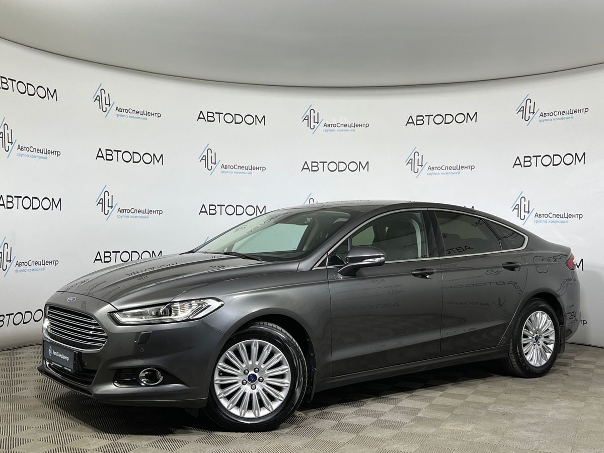 Ford Mondeo V поколение 2.5 AT (149 л.с.) Titanium Серый 2016 с пробегом 113 055 км