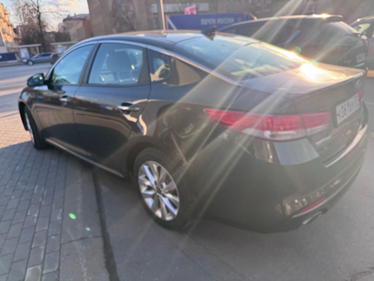 Автомобиль Kia Optima IV поколение 2.4 AT (185 л.с.) Base Коричневый 2017 с пробегом 72 118 км