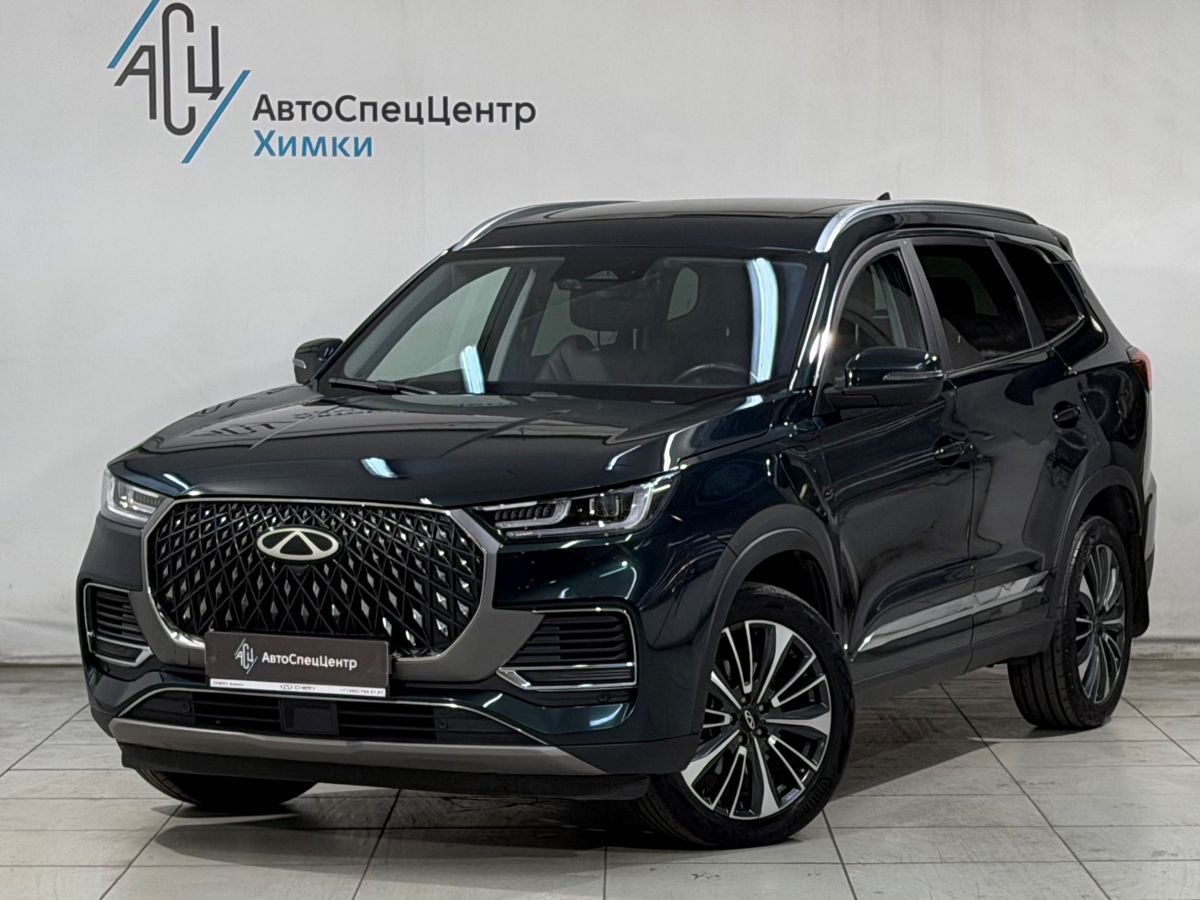 CHERY Tiggo 8 Pro Plug-in Hybrid I поколение 1.5hyb AT (235 л.с.) Ultimate Зелёный 2023 с пробегом 66 000 км