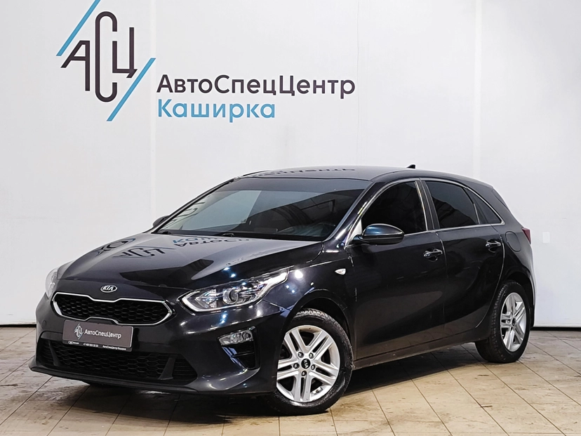 Автомобиль Kia Ceed III поколение 1.6 AT (128 л.с.) Luxe Чёрный 2020 с пробегом 154 870 км