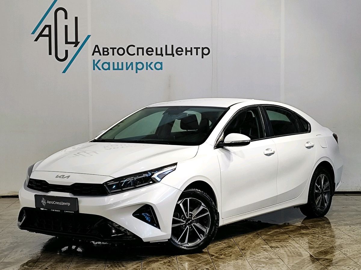 Автомобиль Kia Cerato IV поколение 1.6 AT (128 л.с.) Prestige Белый 2021 с пробегом 58 110 км