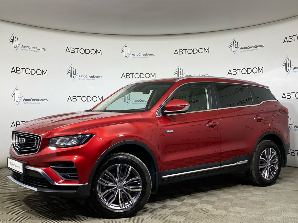 Geely Atlas Pro I поколение 1.5 AMT 4WD (177 л.с.) Flagship+ Красный 2024 с пробегом 30 601 км