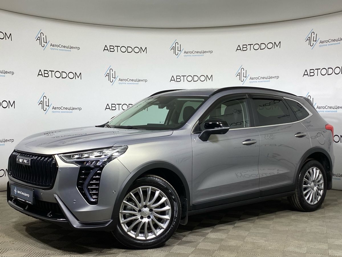 Автомобиль Haval Jolion I [рестайлинг] 1.5 AMT 4WD (150 л.с.) Tech+ Серый 2025 с пробегом 2 975 км