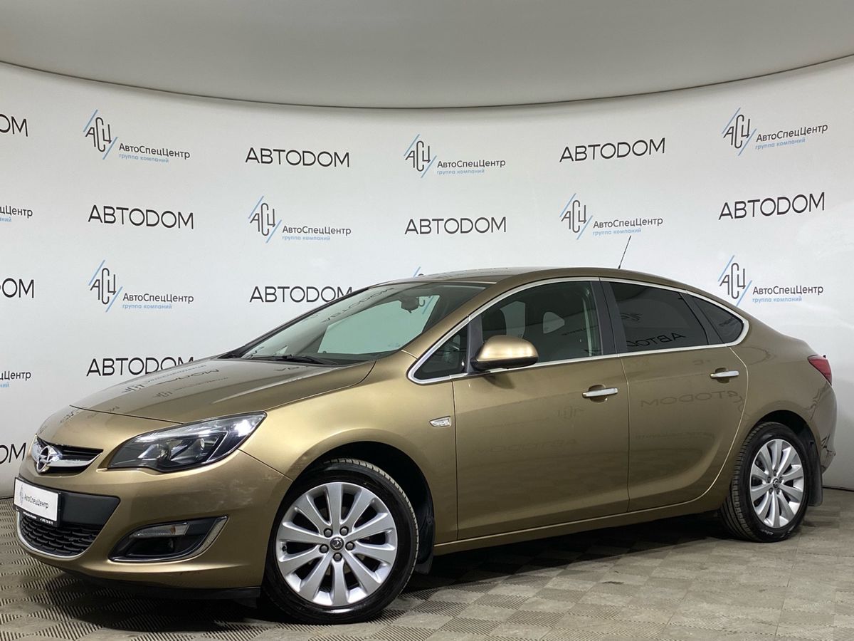 Opel Astra IV (J) [рестайлинг] 1.6 AT (115 л.с.) Cosmo Бежевый 2013 с пробегом 74 854 км