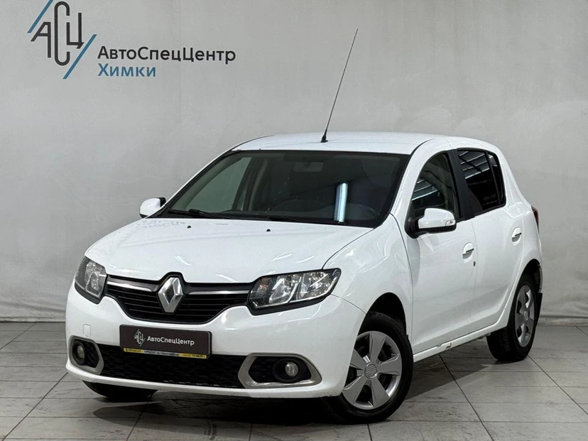 Renault Sandero II поколение 1.6 MT (82 л.с.) Privilege Белый 2017 с пробегом 114 000 км