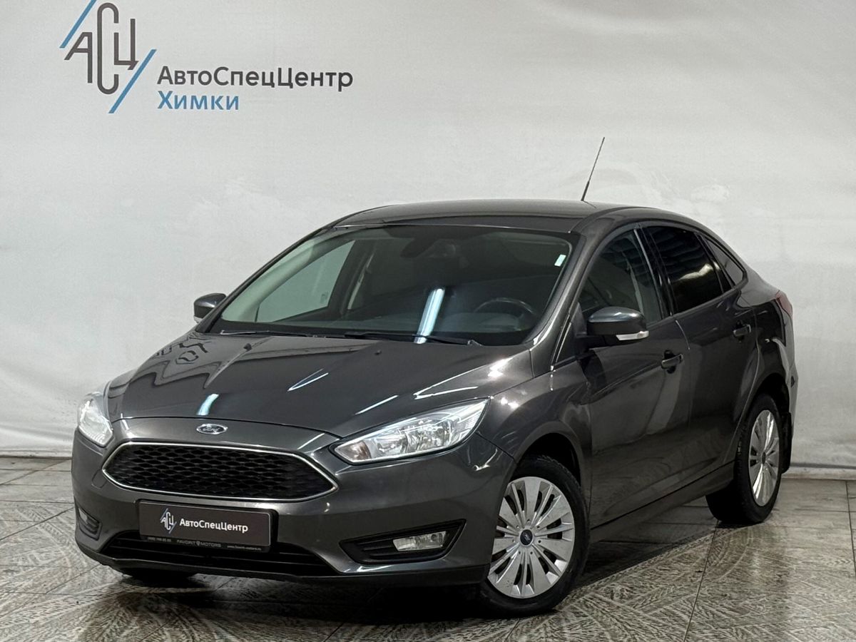 Автомобиль Ford Focus III [рестайлинг] 1.6 AMT (125 л.с.) SYNC Edition Серый 2016 с пробегом 160 000 км
