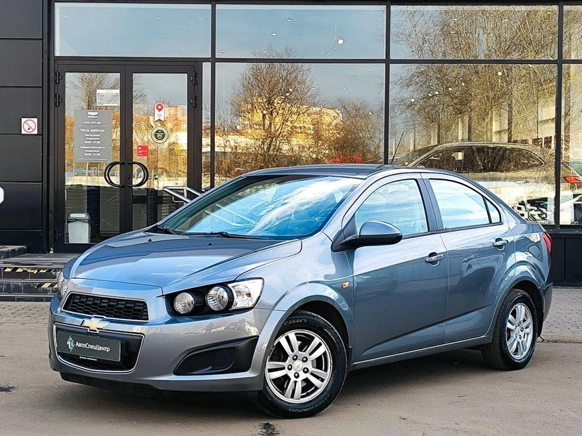 Chevrolet Aveo II поколение (T300) 1.6 AT (115 л.с.) LTZ Серый 2014 с пробегом 105 888 км