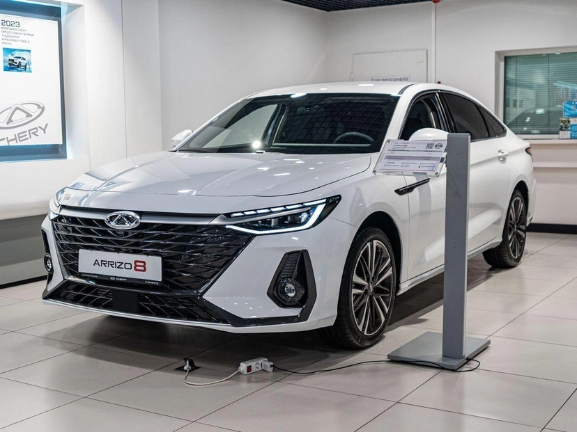 Автомобиль CHERY Arrizo 8 I поколение 1.6 AMT (150 л.с.) Active Белый 2024 новый