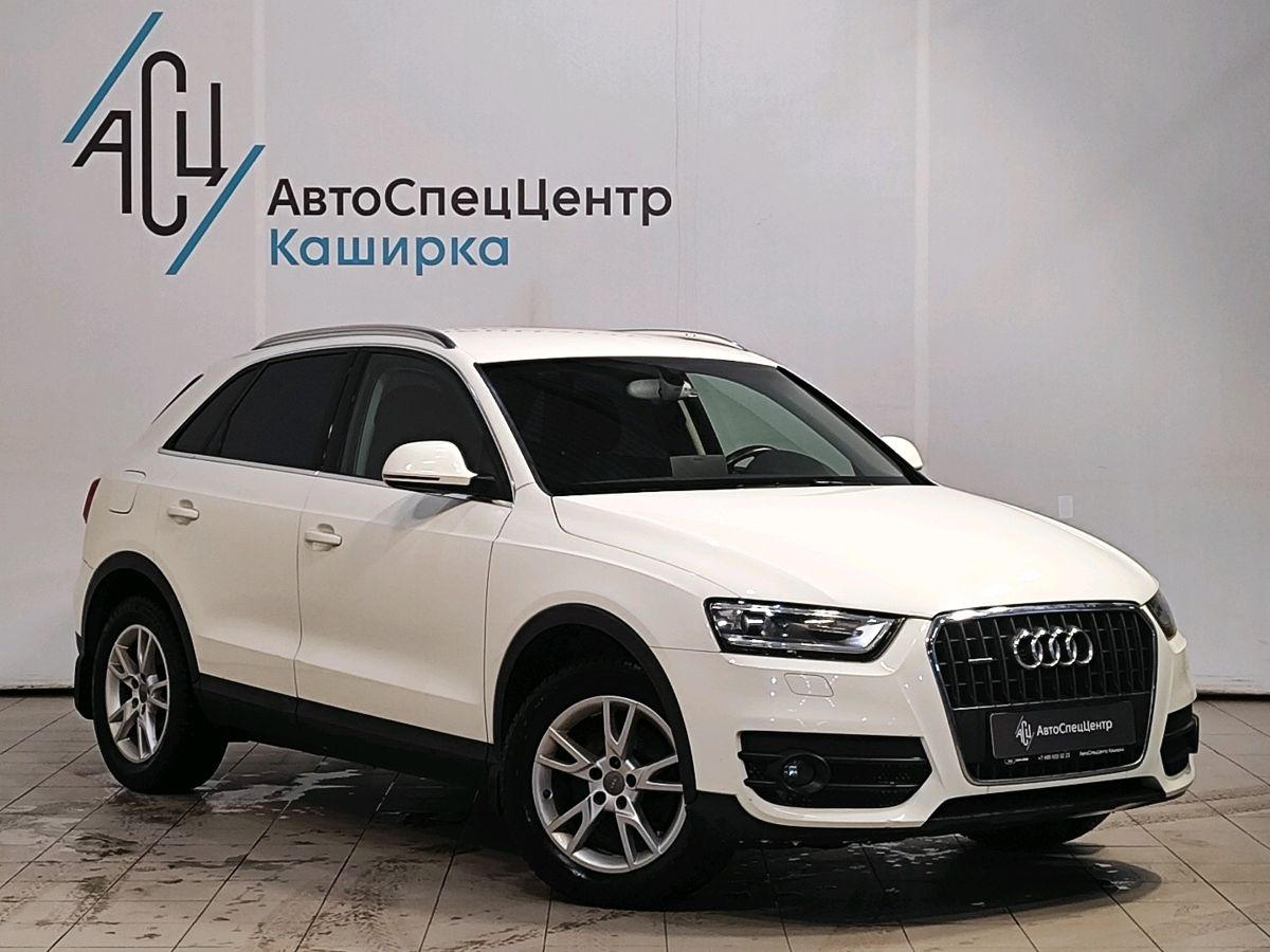 Автомобиль Audi Q3 I поколение (8U) 2.0 AMT 4WD (170 л.с.) Base Белый 2012 с пробегом 119 727 км