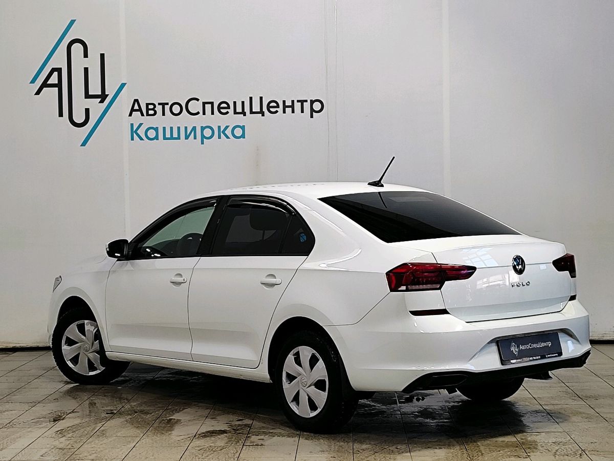 Автомобиль Volkswagen Polo VI поколение 1.6 MT (90 л.с.) Origin Белый 2020 с пробегом 115 536 км