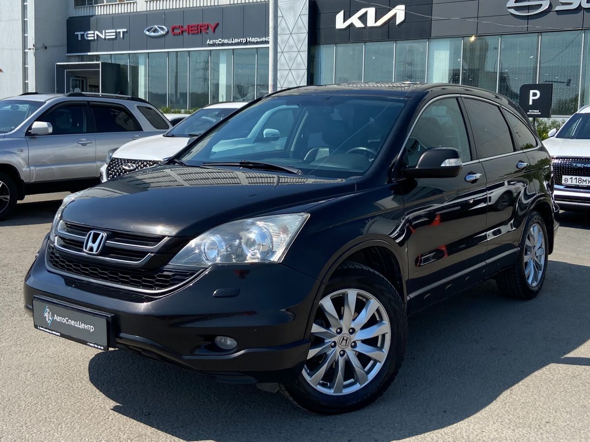 Honda CR-V III [рестайлинг] 2.4 AT 4WD (166 л.с.) Executive Коричневый 2010 с пробегом 230 000 км
